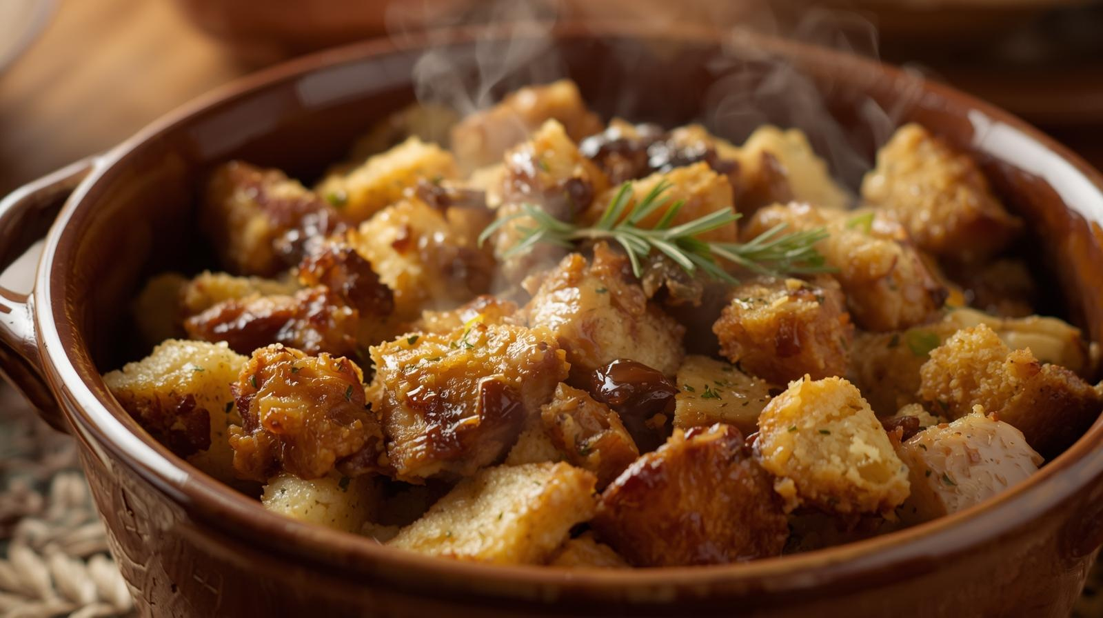 Bacon Cornbread Stuffing