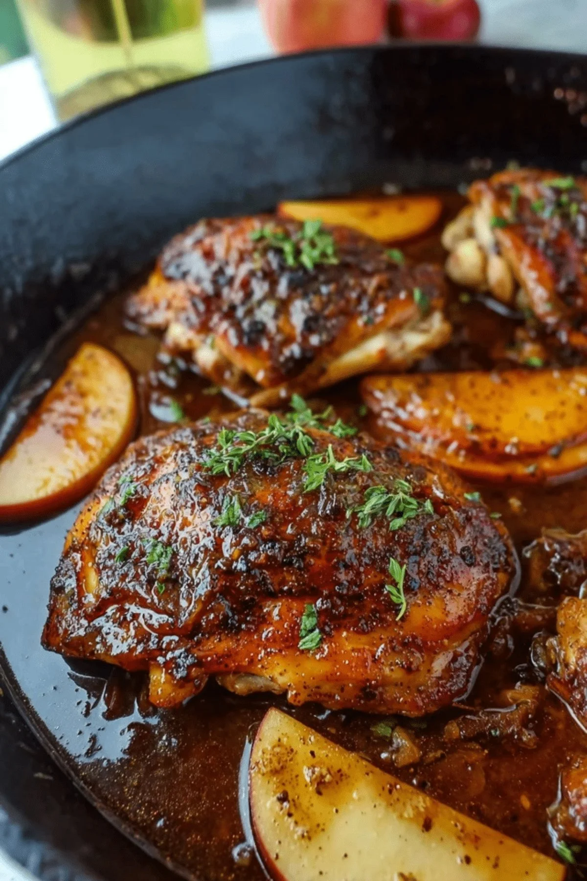 Apple Cider Glazed Chicken