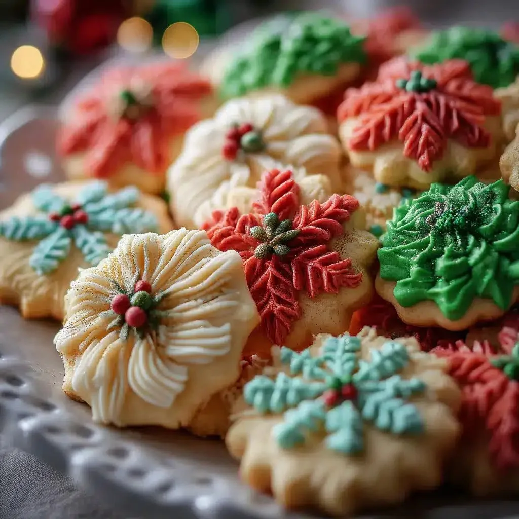 Buttercream Christmas Cookies
