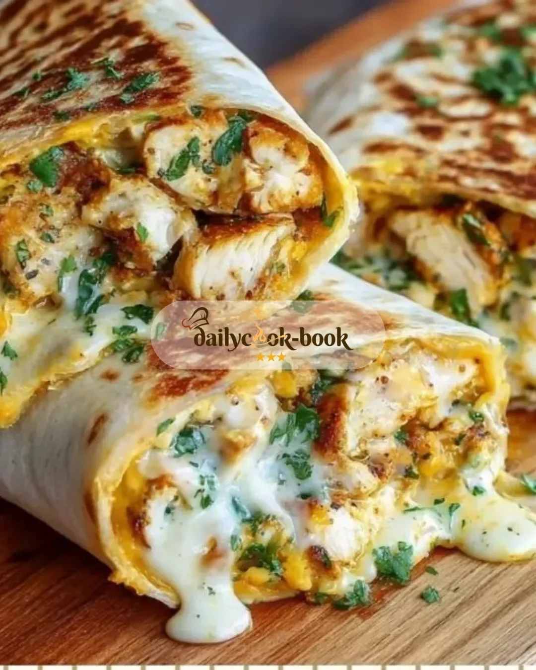 Cheesy Chicken Wrap