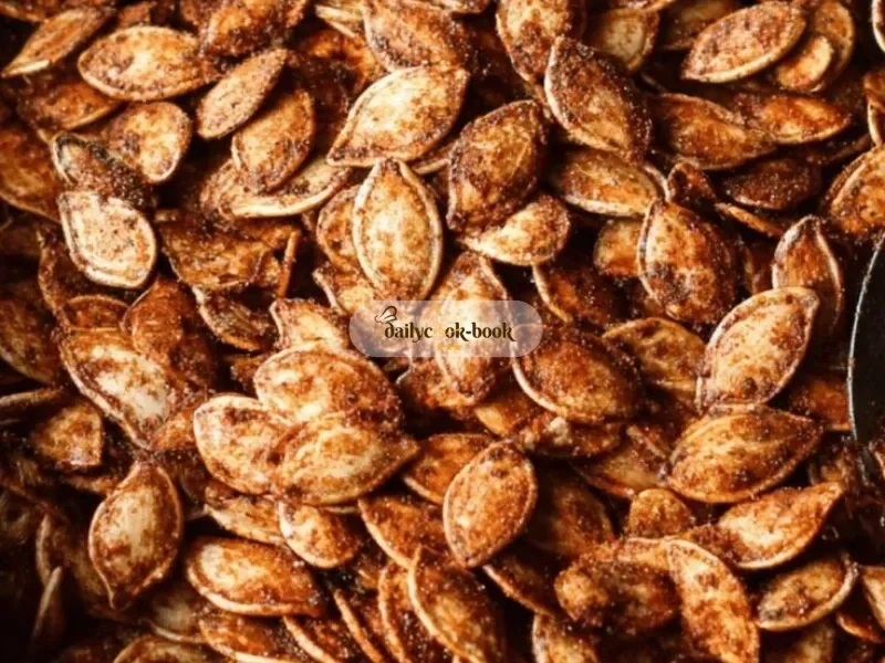 Cinnamon Sugar Roasted Pumpkin Seeds