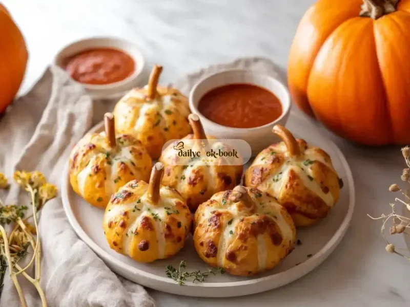 Easy Pizza-Stuffed Pumpkins for Halloween Dinner