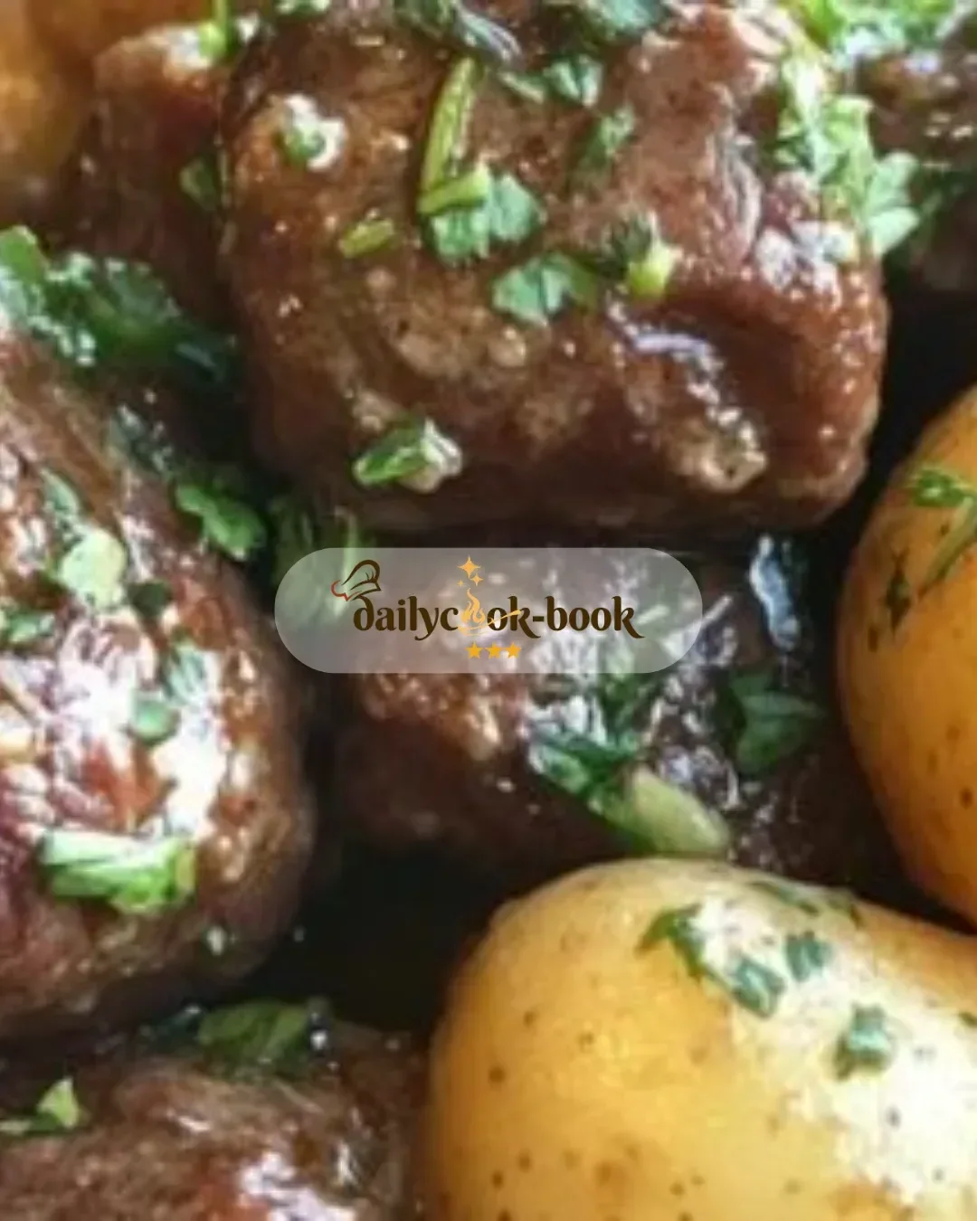 Garlic Butter Beef Bites with Potatoes