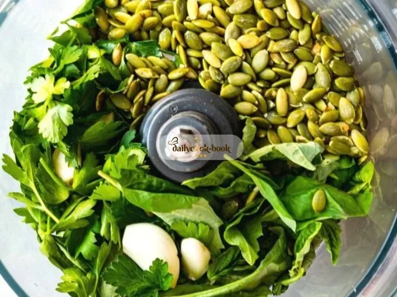 Pesto Sauce Without Nuts