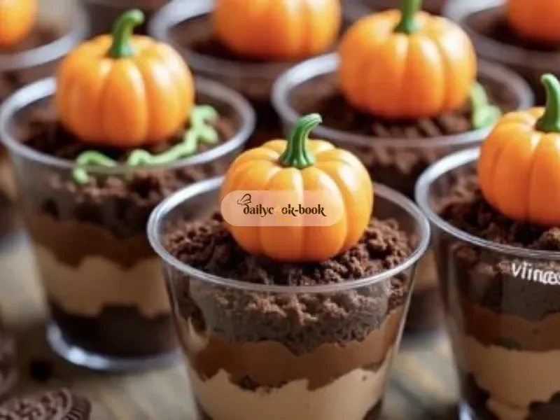 Pumpkin Patch Dirt Cups