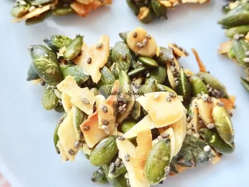Pumpkin Seed and Coconut Clusters