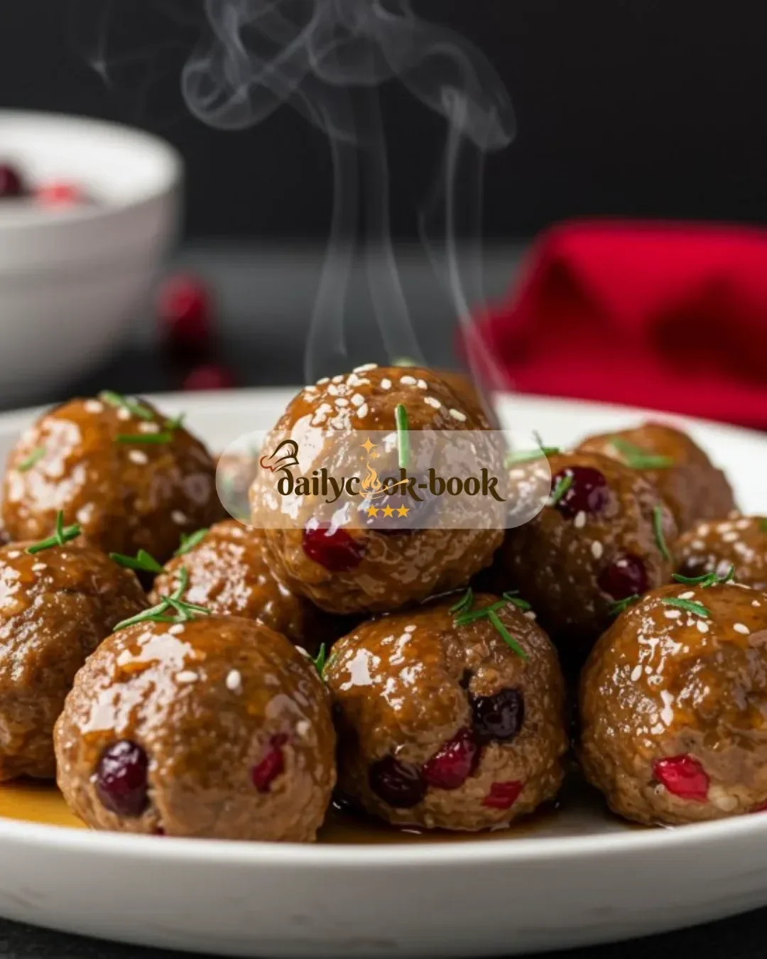 Quick Christmas Cranberry Meatballs – Easy, Festive Holiday Appetizer