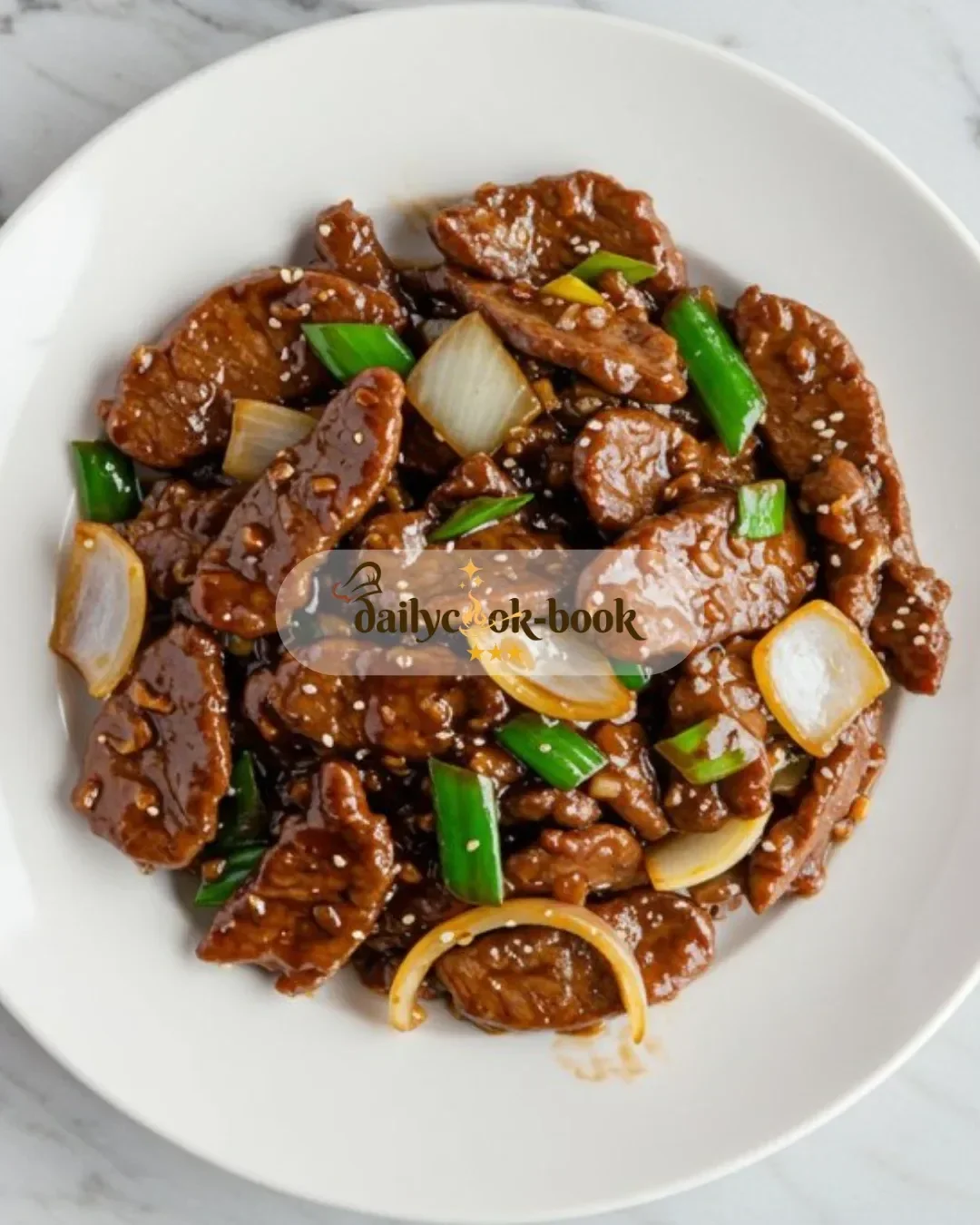 Sizzling Chinese Pepper Steak with Onions