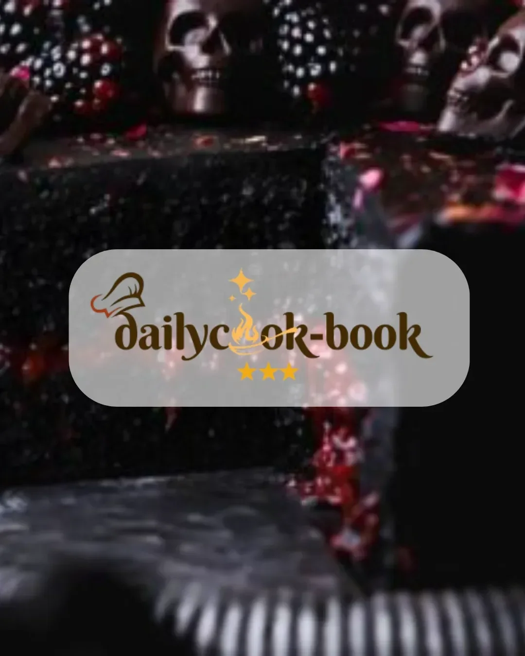 Spooky Black Velvet Halloween Cake