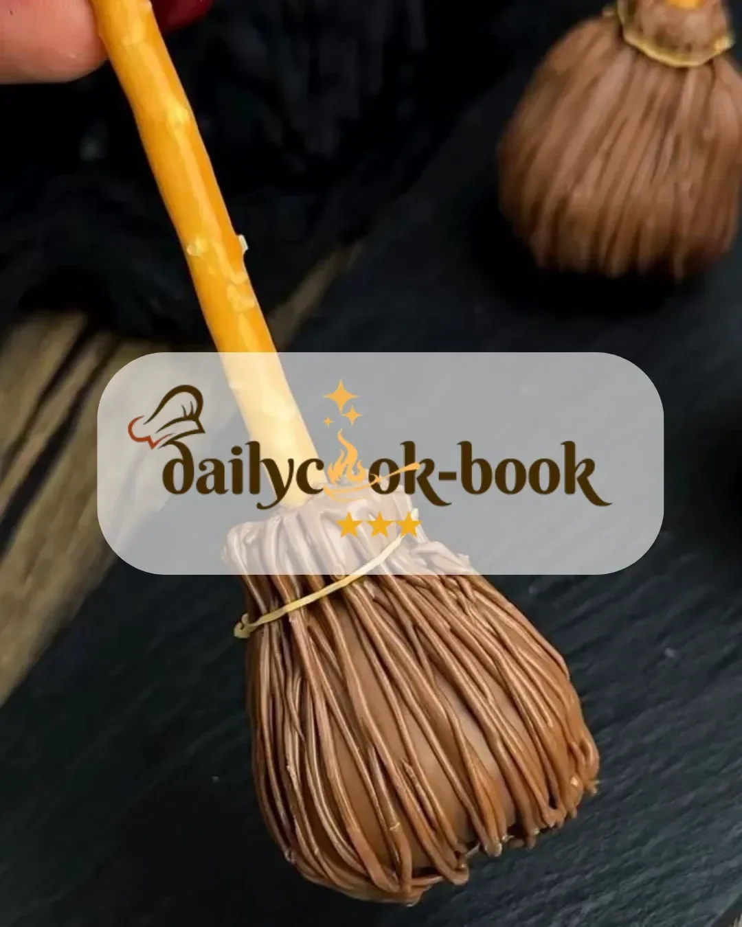 Strawberry Witch Brooms