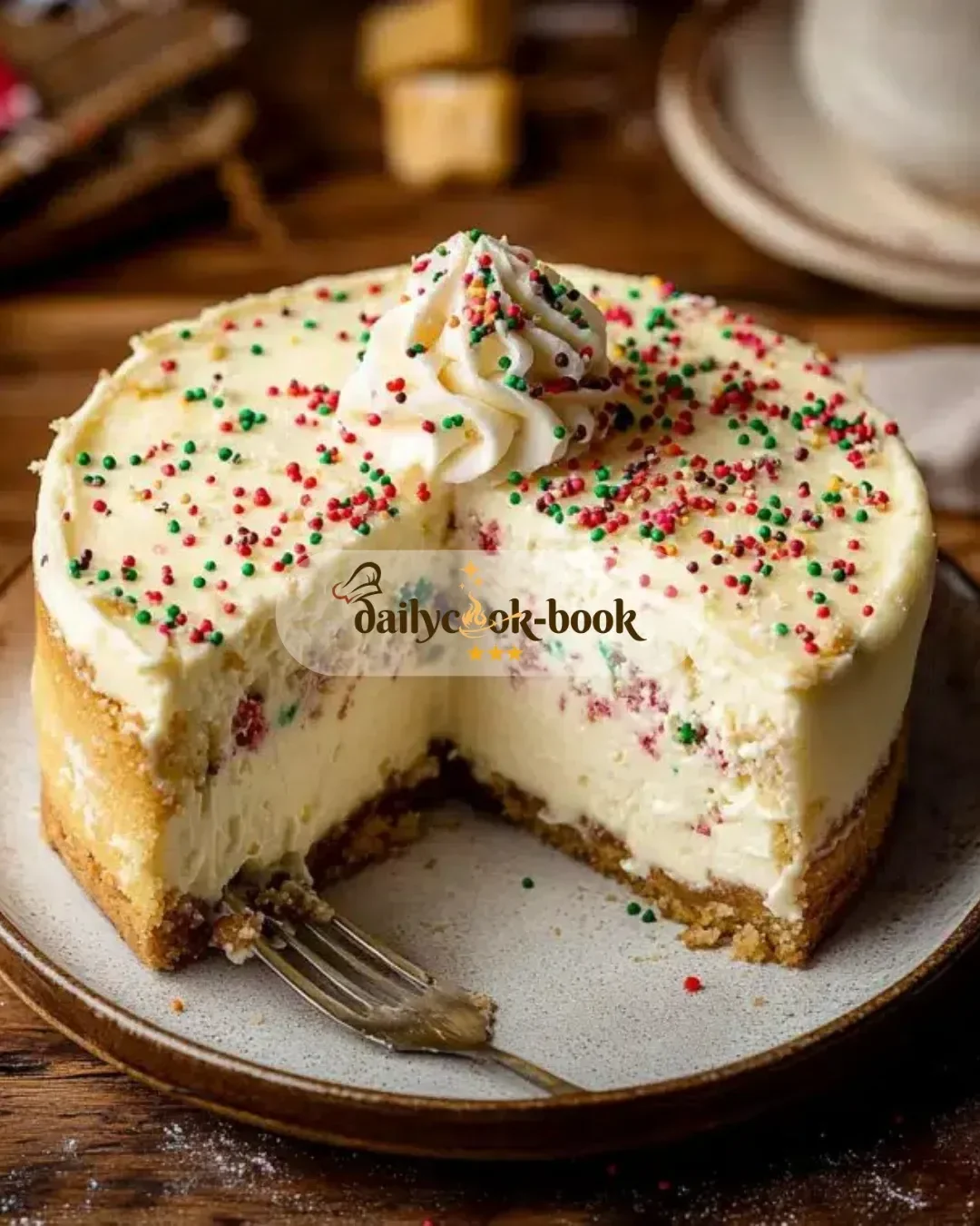 Sugar Cookie Cheesecake – A Sweet and Creamy Dessert Delight