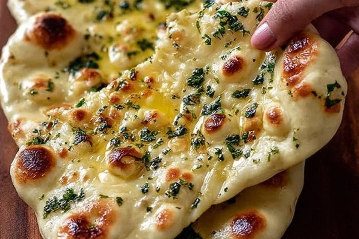Artisan Garlic Naan Recipe