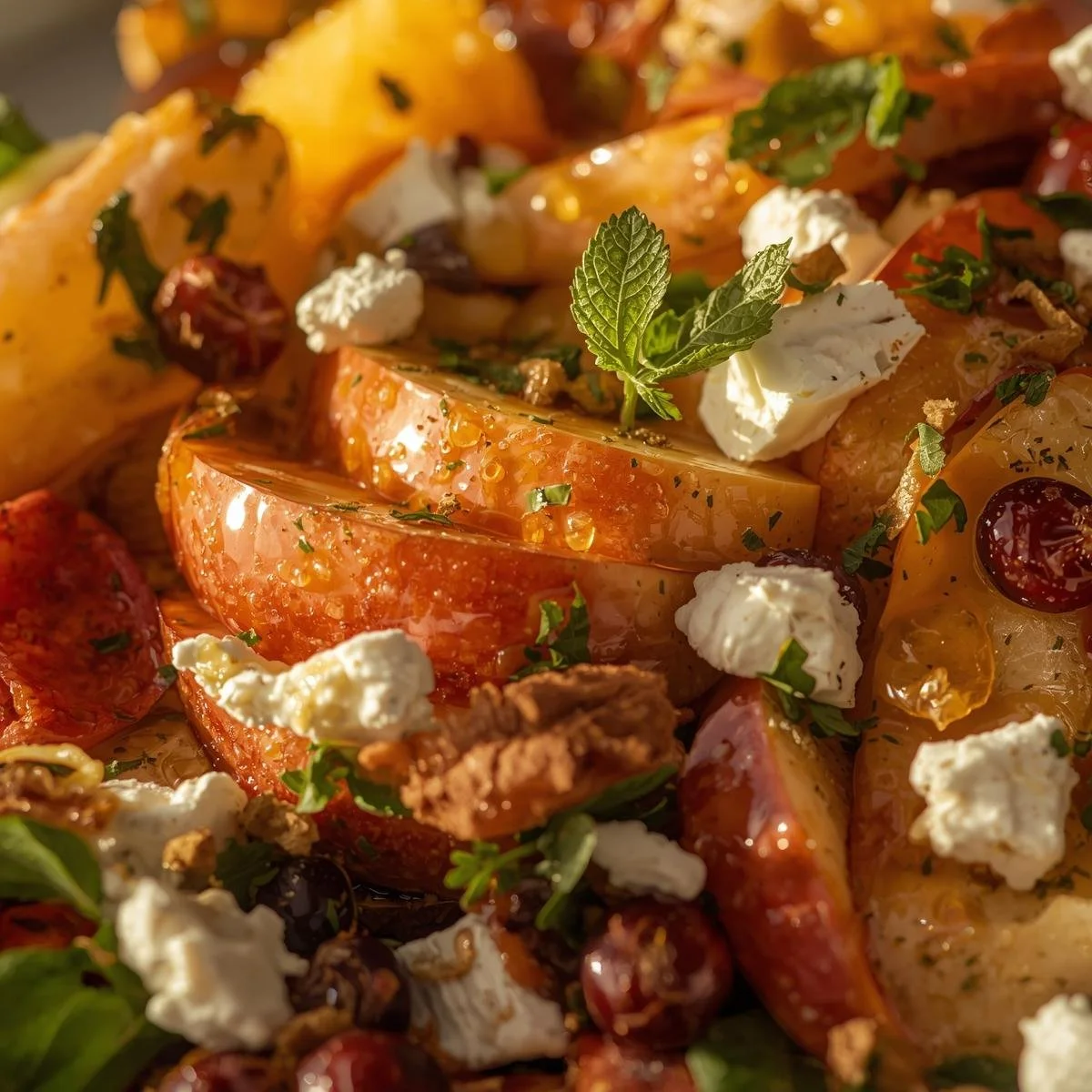 Autumn Harvest Honeycrisp Apple and Feta Salad