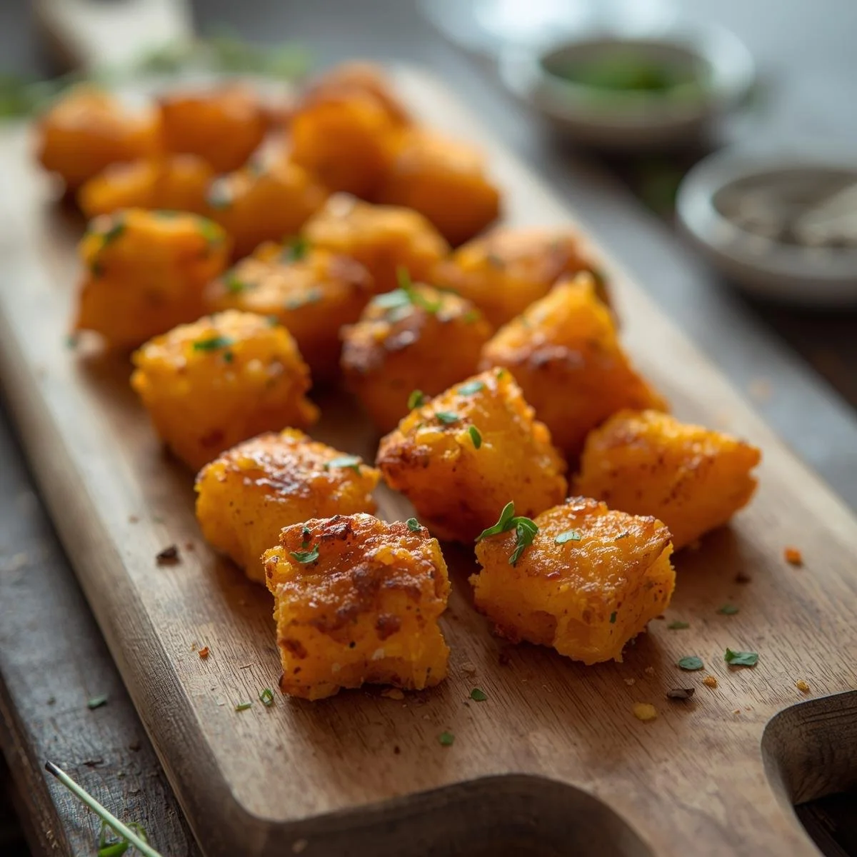 Crispy Butternut Squash Bites