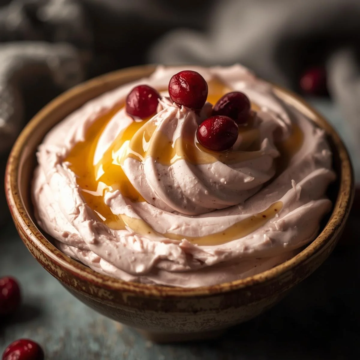 Whipped Cranberry Honey Butter